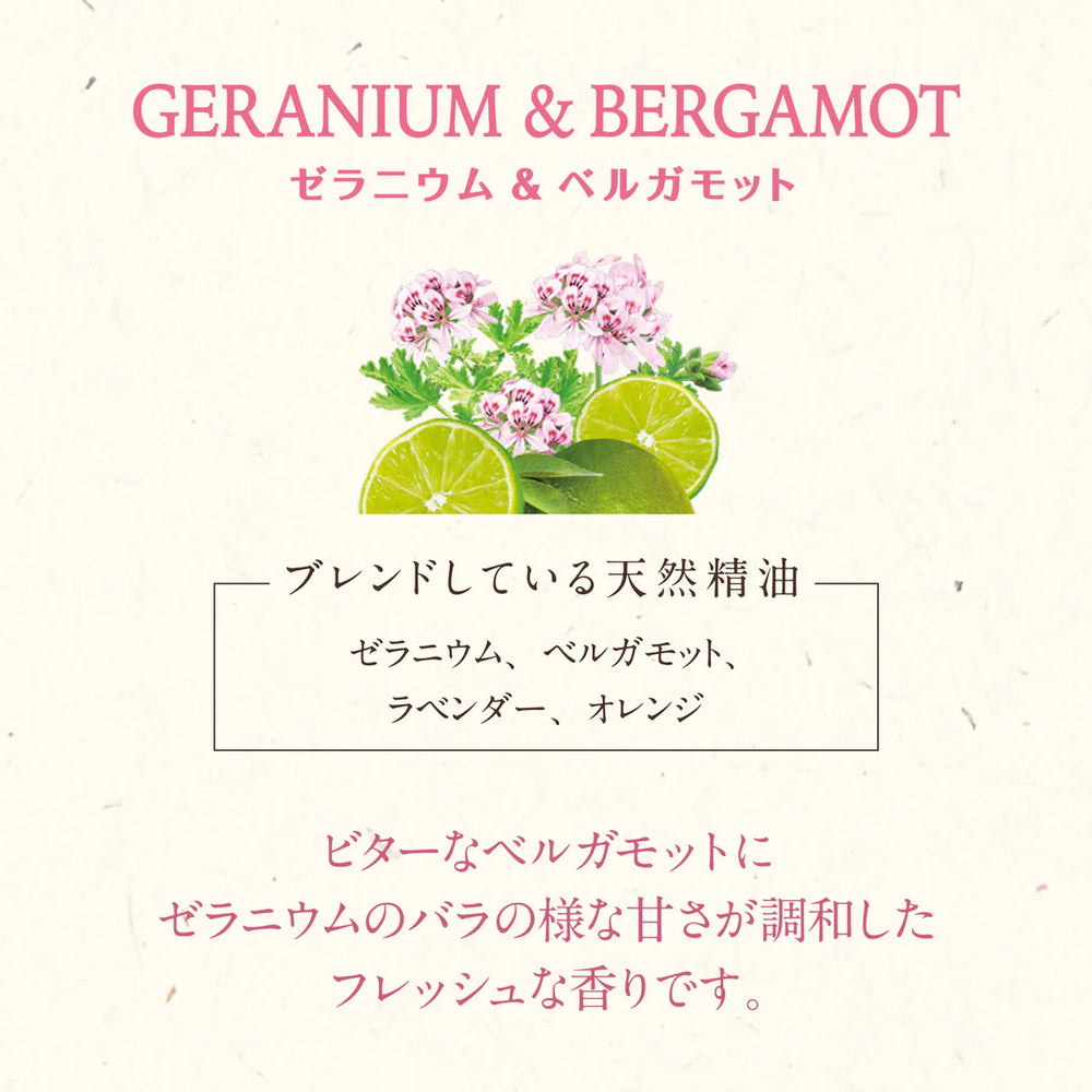 
                  
                    Kitoca 190 Geranium & Bergamot
                  
                