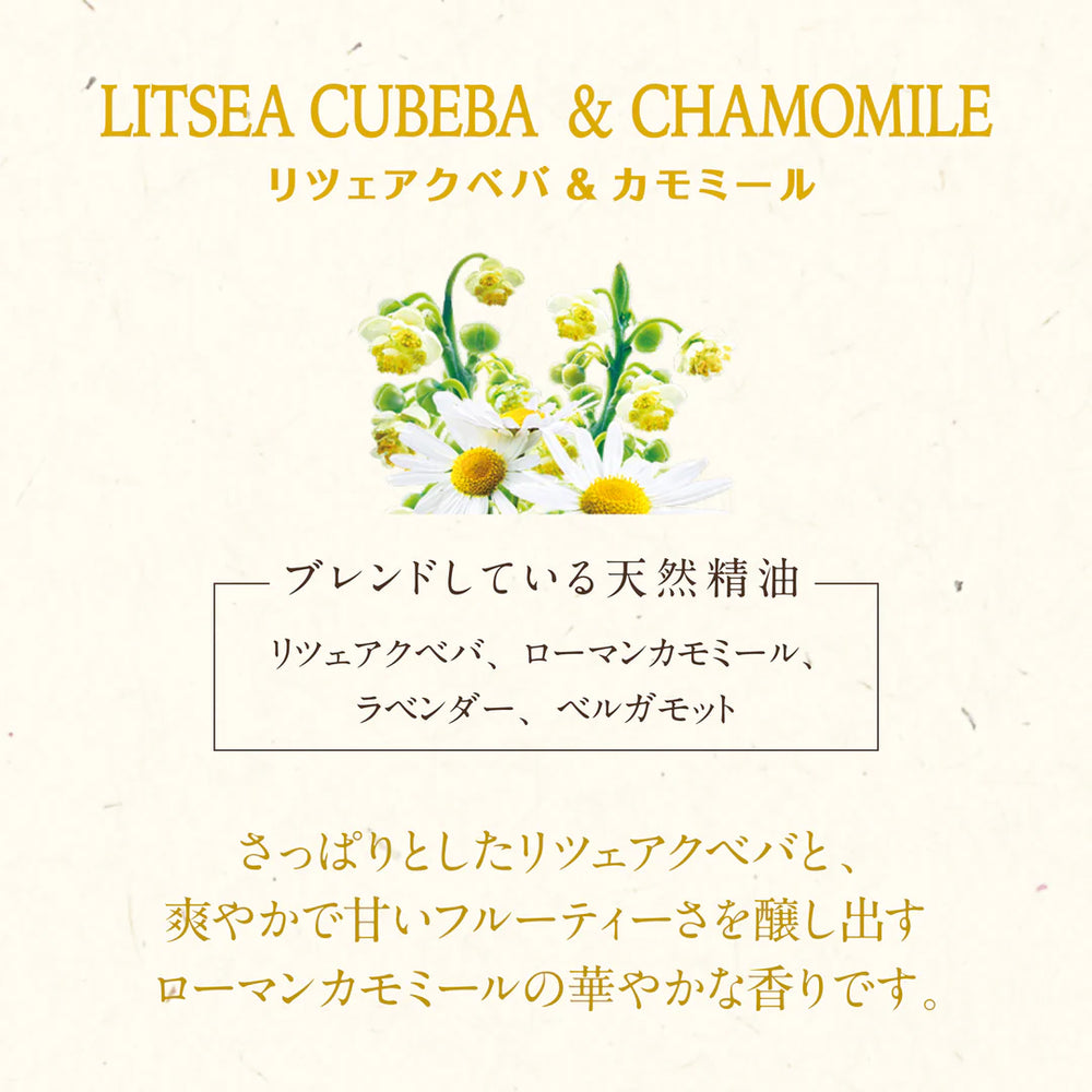 
                  
                    Kitoca 190 Litsea Cubeba & Chamomile
                  
                