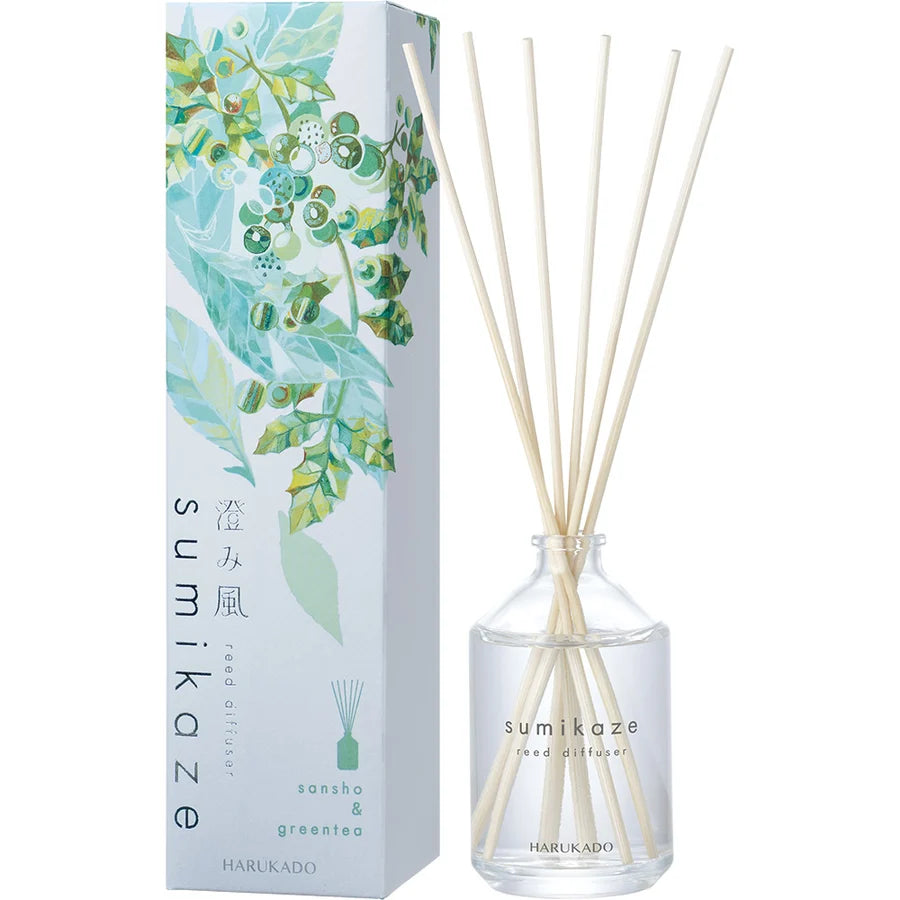 
                  
                    Sumikaze Reed Diffuser - Japanese Pepper & Green Tea
                  
                